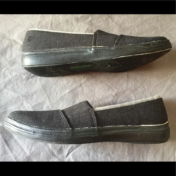 Grasshoppers Ortholite loafers, grey w/ lighter grey trim - Picture 7 of 7
